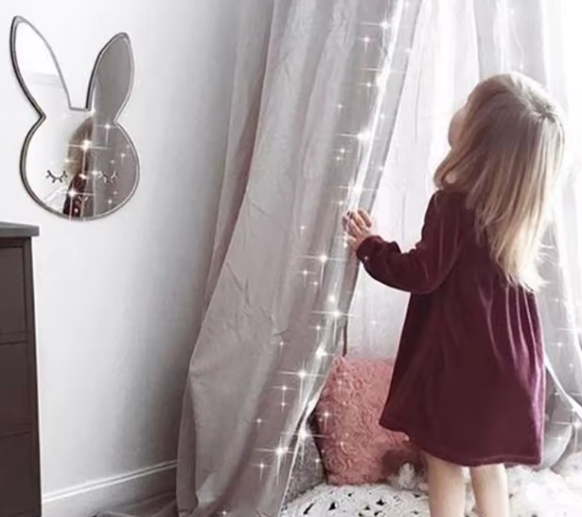 uroczy-prezent-lusterko-drewniane-kroliczek-dla-dzieci-na-swieta-i-urodziny