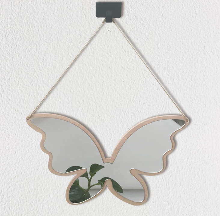 uroczy-prezent-lusterko-drewniane-motylek-dla-dzieci-na-swieta-i-urodziny