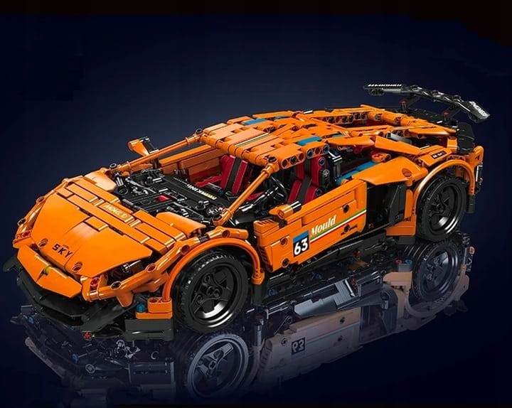 Klocki-samochod-lamborghini-pomaranczowe-1608el-1608PCS-Marka-Mould-King.jpg