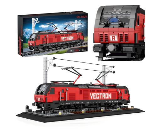 klocki pociąg z torami, kolejka dla dzieci do zbudowania, zestaw klocków z torami