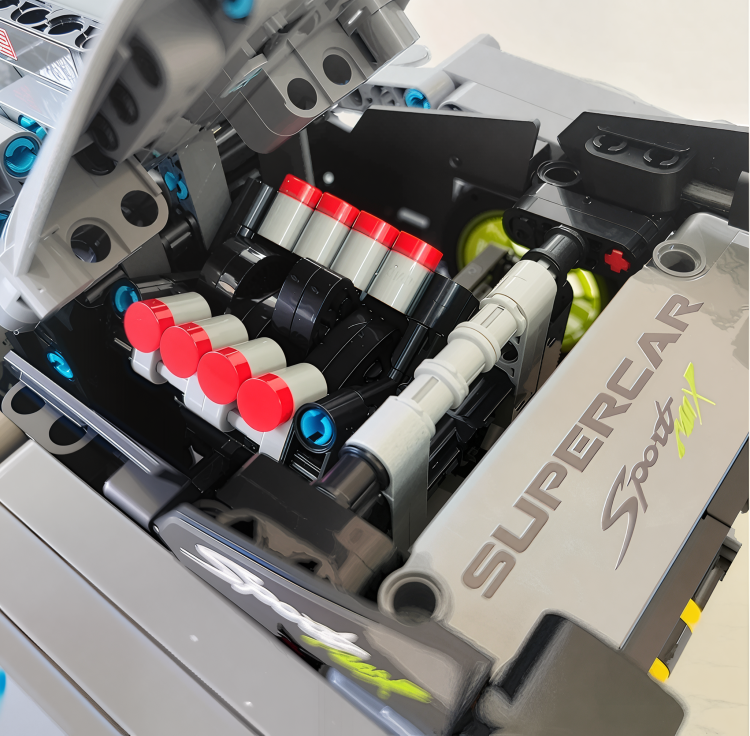 samochód sportowy zabawka, auto Sportmax dla dzieci, wyścigówka z napędem